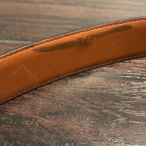 Genuine Leather G.Beene Belt-Casual Dress with Single Prong Buckle, Sz. 42/105. - Picture 11 of 11